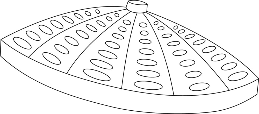 Coovercle roue BUBBLE SHOW