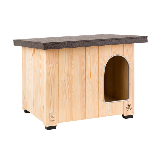 CLICKO Niche pour chien en bois