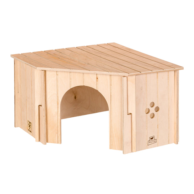 SIN CORNER Maison d’angle en bois pour petits animaux
