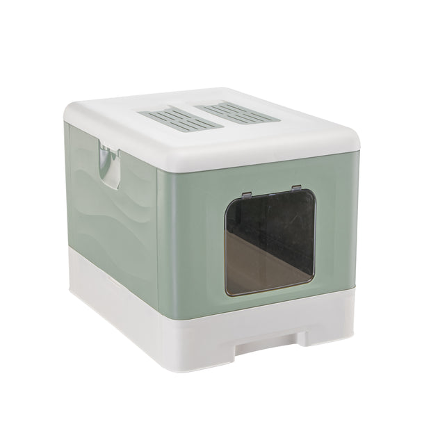 SAHARA Maison Toilette pour Chats