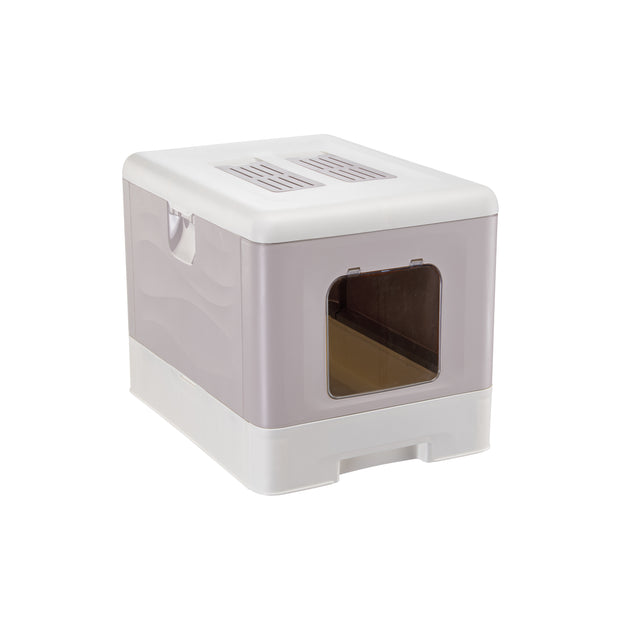 SAHARA Maison Toilette pour Chats