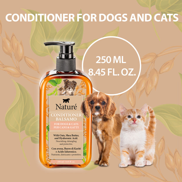 APRÈS-SHAMPOING CHIENS ET CHATS NATURÉ