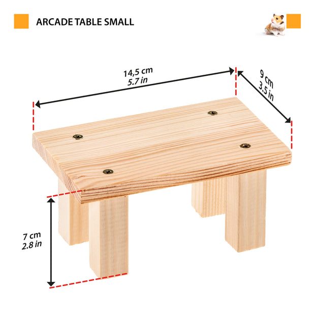 ARCADE TABLE Jouet en bois pour petits animaux