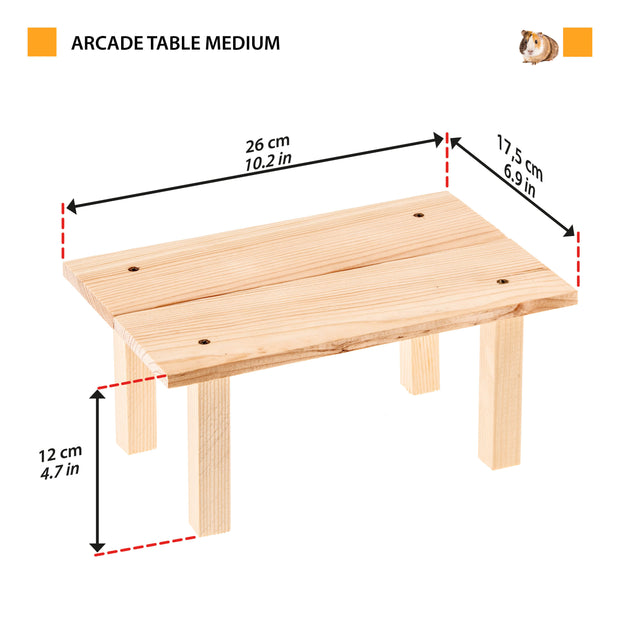 ARCADE TABLE Jouet en bois pour petits animaux