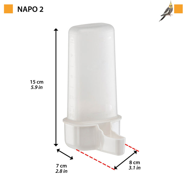 Distributeur d’eau ou de nourriture pour oiseaux