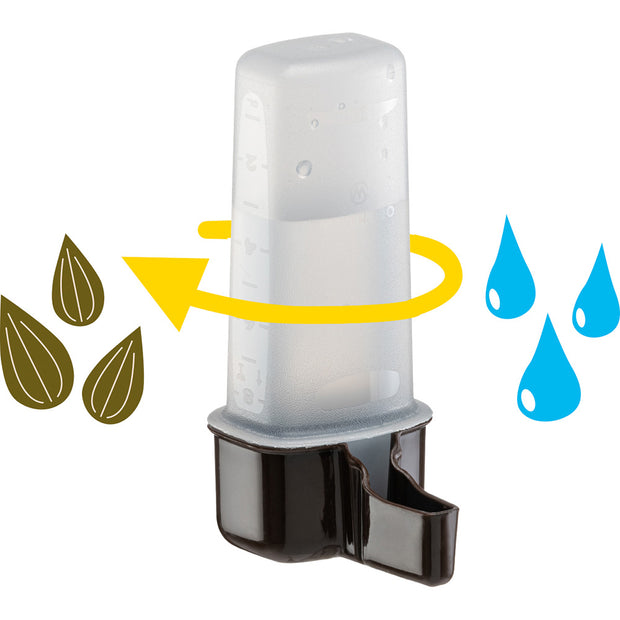Distributeur d’eau ou de nourriture pour oiseaux