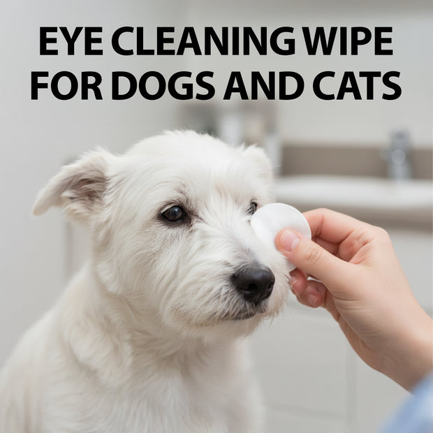 NATURÉ LINGETTES NETTOYANTES POUR LES YEUX – POUR CHIENS ET CHATS (120)
