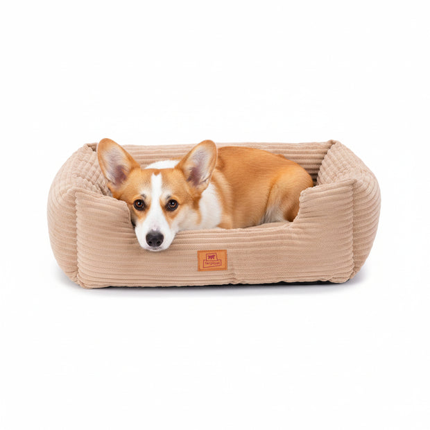 SWEETIE CORDUROY Panier moelleux pour chiens et chats