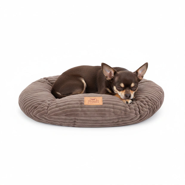 RELAX CORDUROY Coussin ovale pour chiens et chats