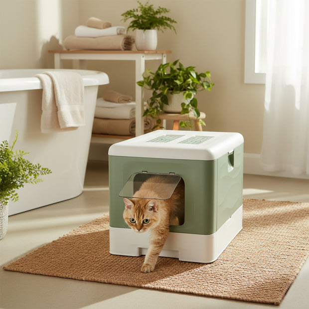 SAHARA  Maison Toilette pour Chats