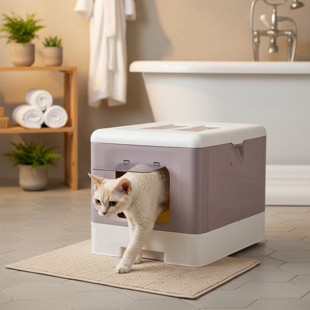 SAHARA  Maison Toilette pour Chats