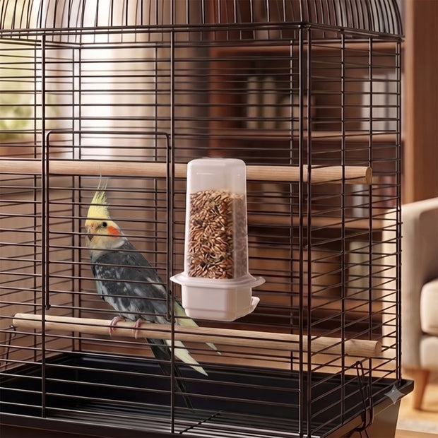 Distributeur d’eau ou de nourriture pour hamsters et oiseaux