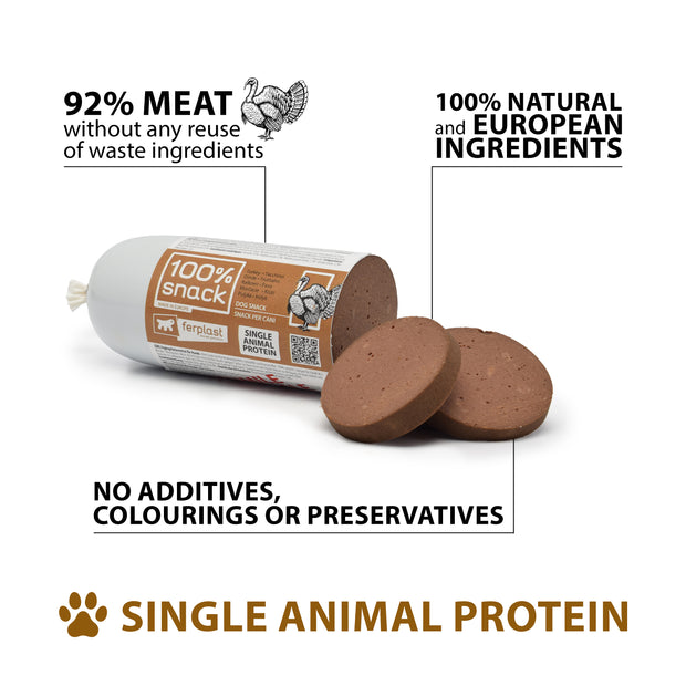 100% SNACK TURKEY SAUSAGE