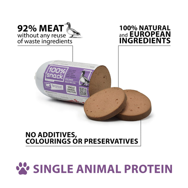 100% SNACK DUCK SAUSAGE