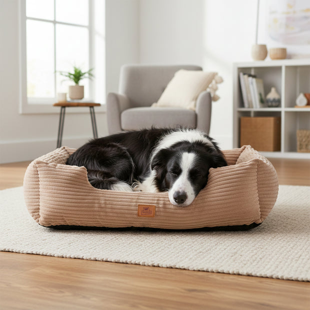 SWEETIE CORDUROY Panier moelleux pour chiens et chats