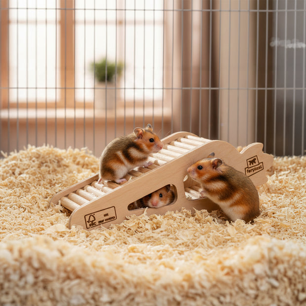 ARCADE CARROT Gioco in legno per criceti