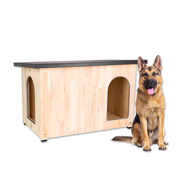 CLICKO Niche pour chien en bois