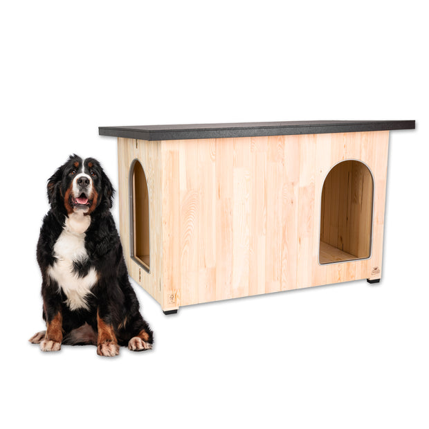 CLICKO Niche pour chien en bois