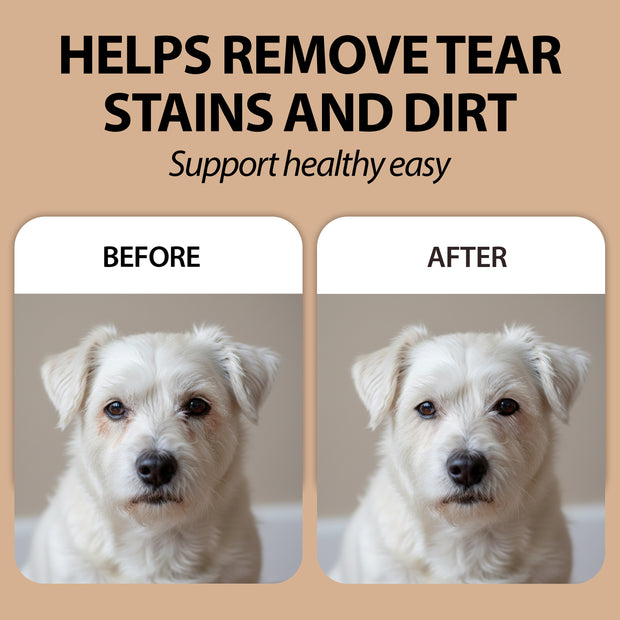 NATURÉ LINGETTES NETTOYANTES POUR LES YEUX – POUR CHIENS ET CHATS (120)