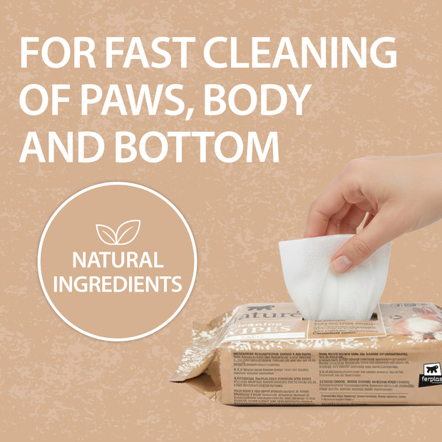 LINGETTES AU TALC POUR PETITS ANIMAUX NATURÉ (X15)