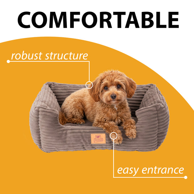 SWEETIE CORDUROY Panier moelleux pour chiens et chats