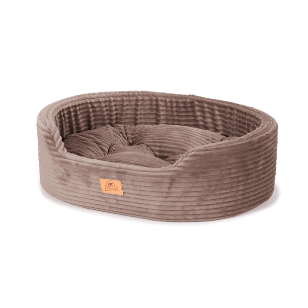DANDY CORDUROY Panier divan avec coussin amovible pour chiens et chats