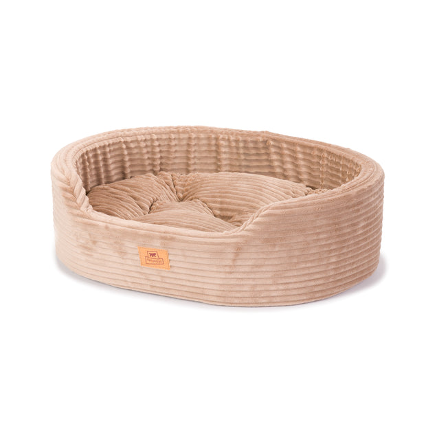 DANDY CORDUROY Panier divan avec coussin amovible pour chiens et chats