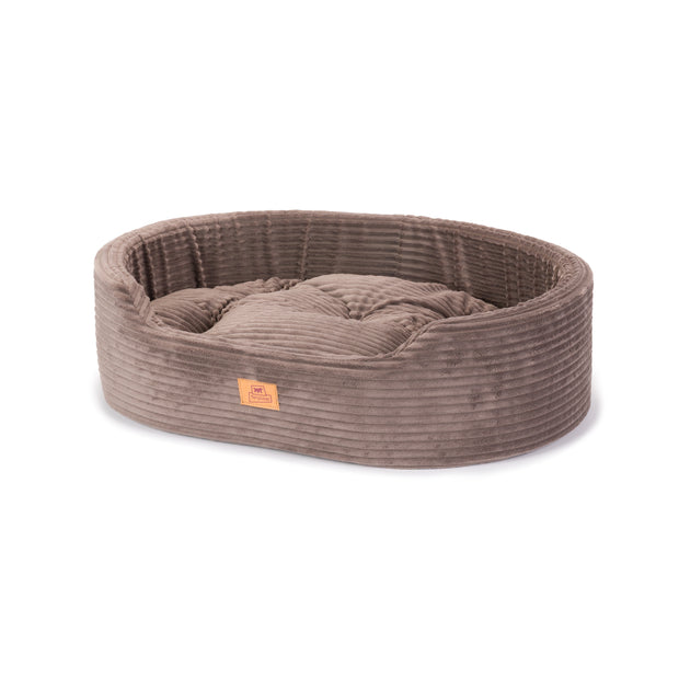 DANDY CORDUROY Panier divan avec coussin amovible pour chiens et chats