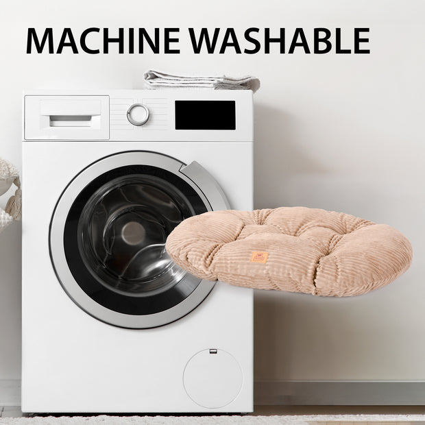 RELAX CORDUROY Coussin ovale pour chiens et chats