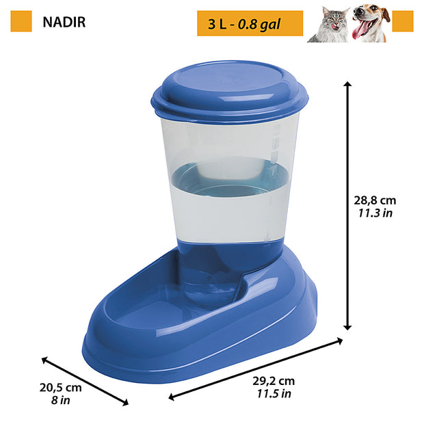 Ferplast, distributeur d'eau Nadir pour chats et chiens.