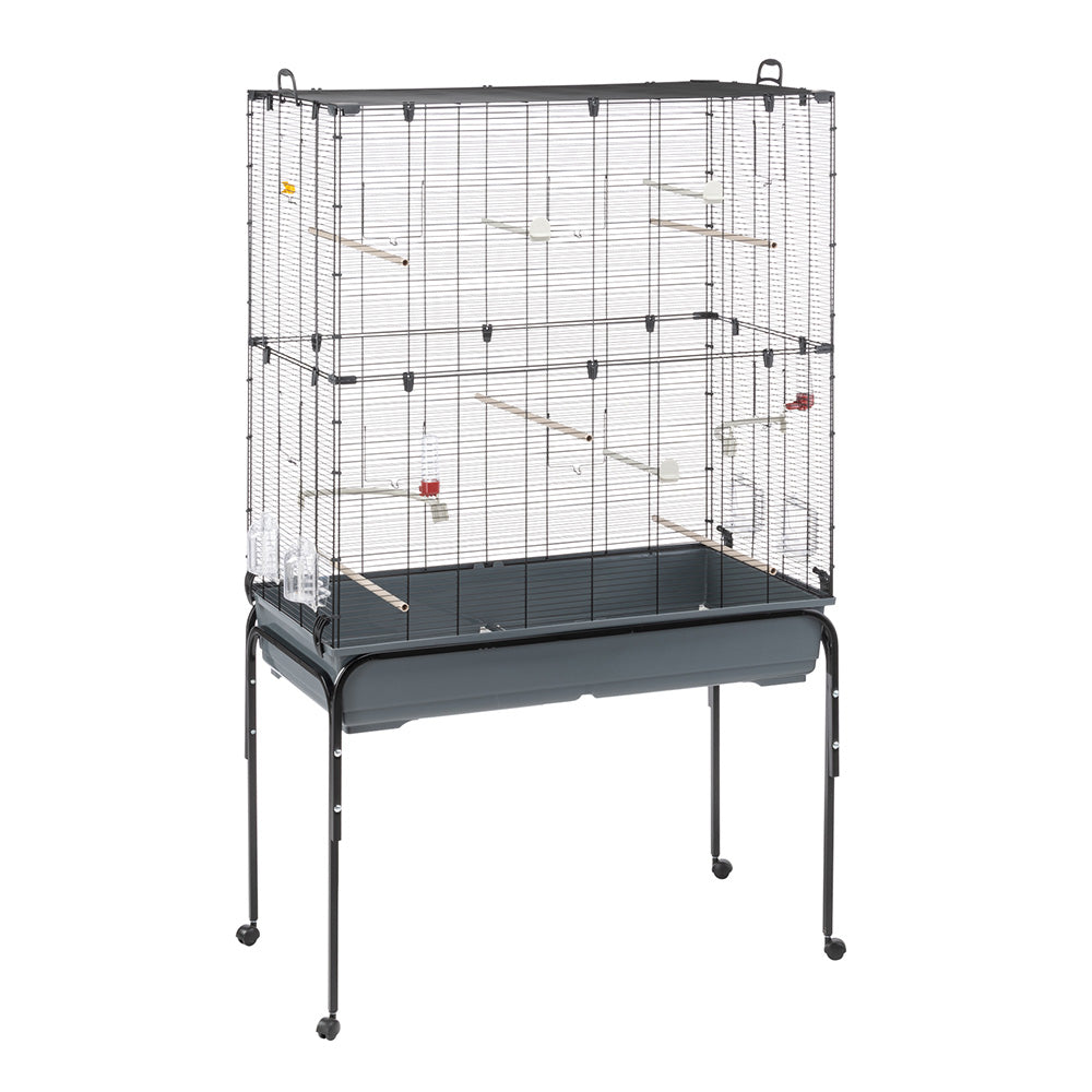 Mangeoire Interieur Cages Oiseaux - L.7 x l.7,5 x H.6 cm